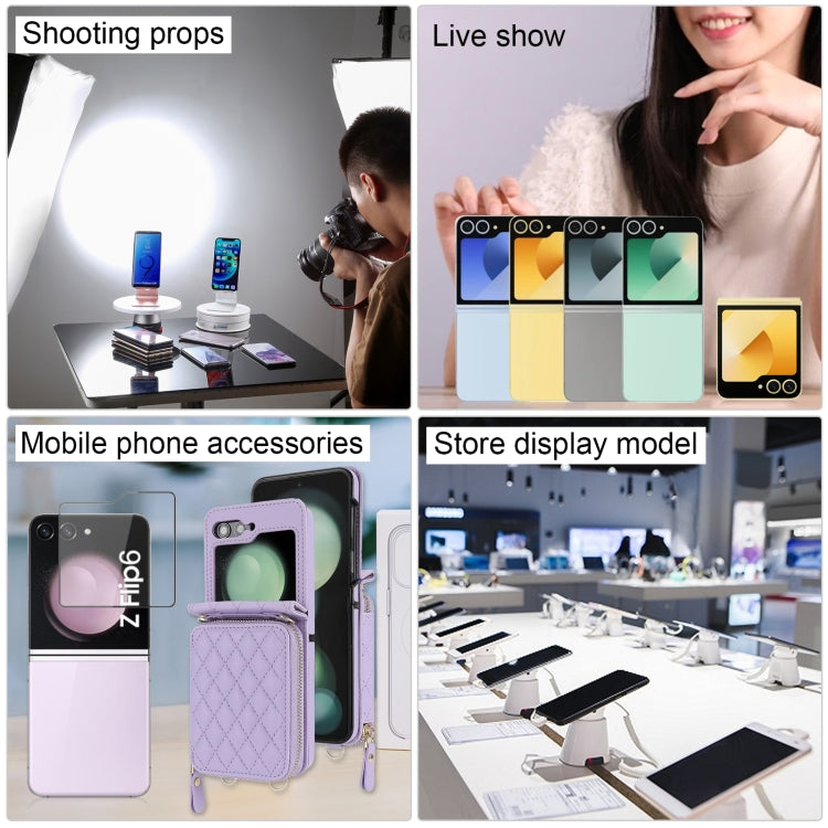 For Samsung Galaxy Z Flip6 Color Screen Non-Working Fake Dummy Display Model (Pink) - For Galaxy by buy2fix | Online Shopping UK | buy2fix