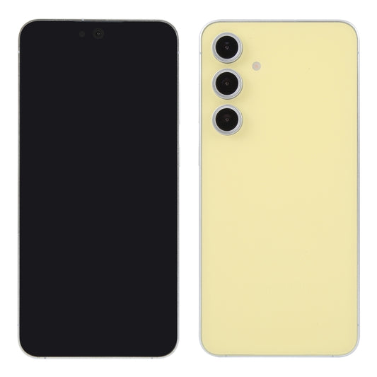 For Samsung Galaxy S24 FE 5G Black Screen Non-Working Fake Dummy Display Model (Yellow) - For Galaxy by buy2fix | Online Shopping UK | buy2fix