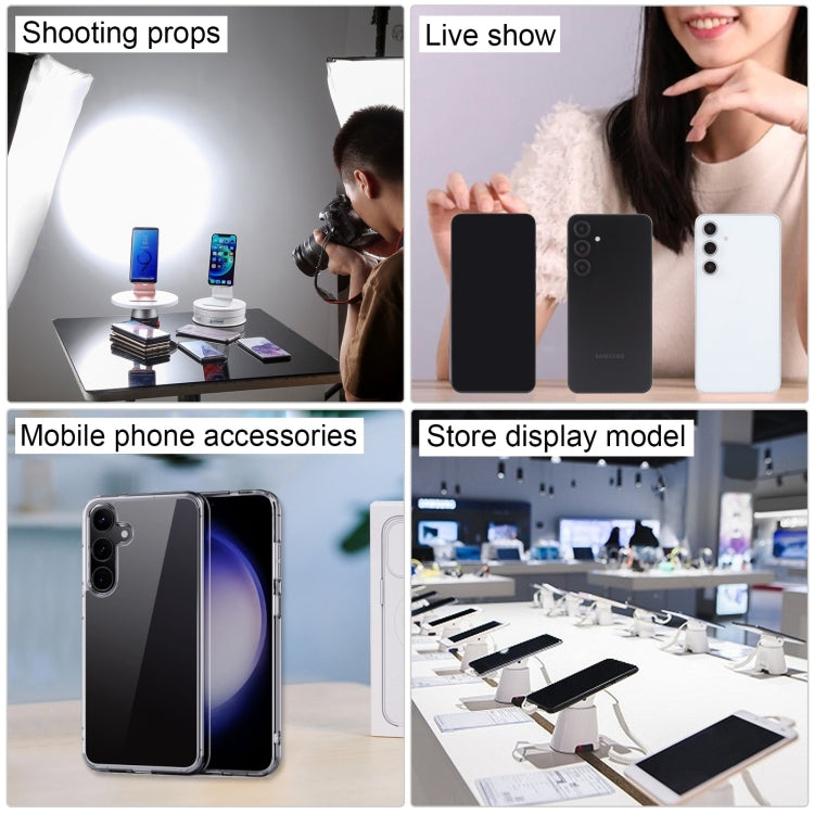 For Samsung Galaxy S24 FE 5G Black Screen Non-Working Fake Dummy Display Model (Yellow) - For Galaxy by buy2fix | Online Shopping UK | buy2fix