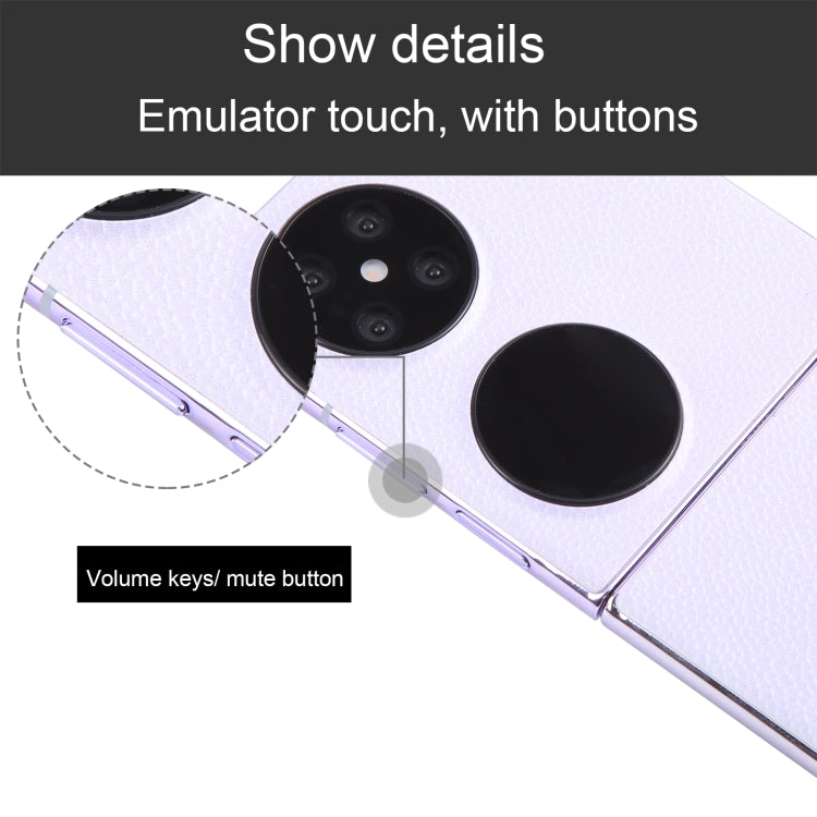 For Huawei Pocket 2 Black Screen Non-Working Fake Dummy Display Model (Purple) - For Huawei by buy2fix | Online Shopping UK | buy2fix