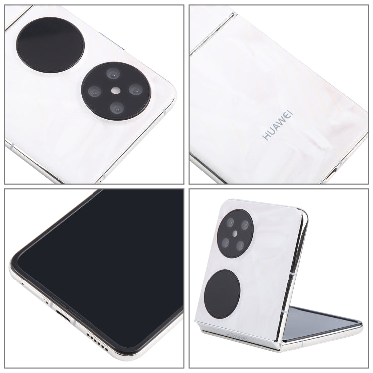 For Huawei Pocket 2 Black Screen Non-Working Fake Dummy Display Model (White) - For Huawei by buy2fix | Online Shopping UK | buy2fix