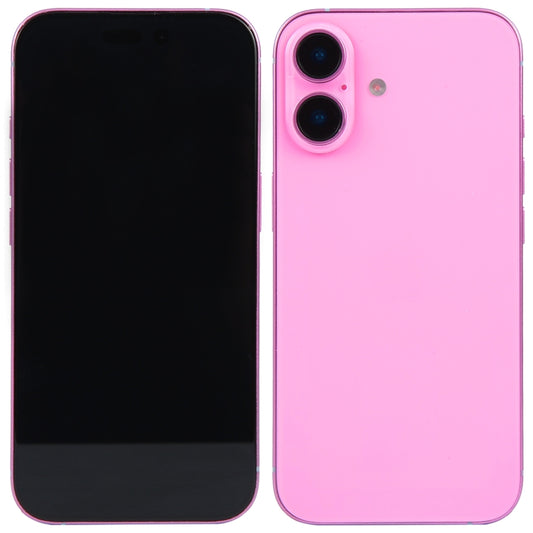 For iPhone 16 Plus Black Screen Non-Working Fake Dummy Display Model (Pink) - For iPhone & iPad by buy2fix | Online Shopping UK | buy2fix