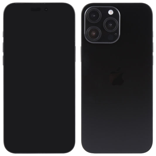 For iPhone 16 Pro Black Screen Non-Working Fake Dummy Display Model (Black) - For iPhone & iPad by buy2fix | Online Shopping UK | buy2fix