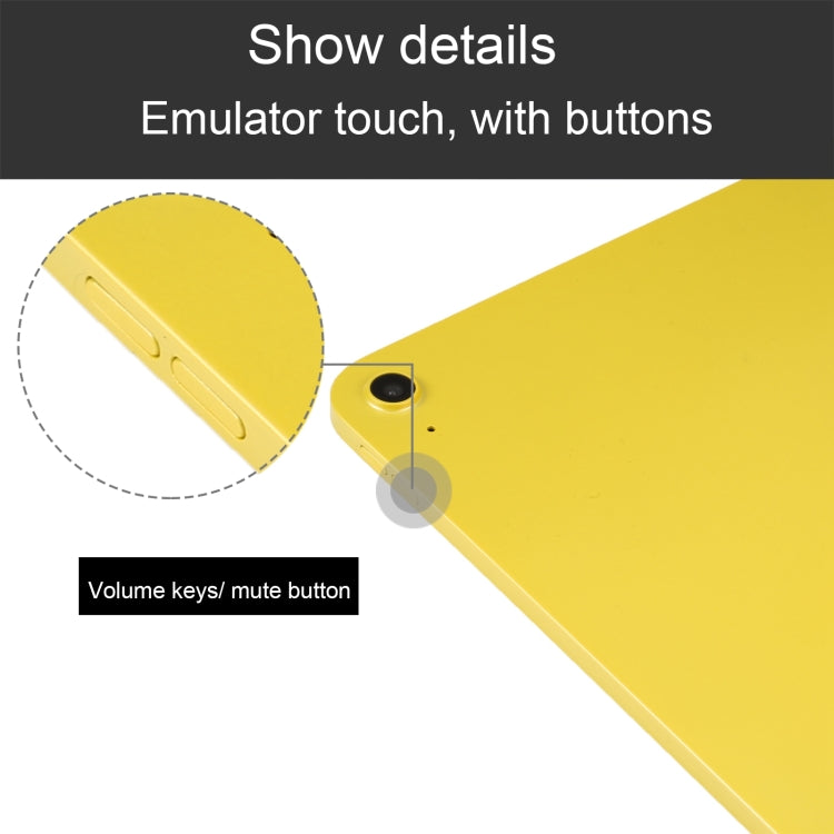 For iPad 10th Gen 10.9 2022 Black Screen Non-Working Fake Dummy Display Model(Yellow) - For iPhone & iPad by buy2fix | Online Shopping UK | buy2fix
