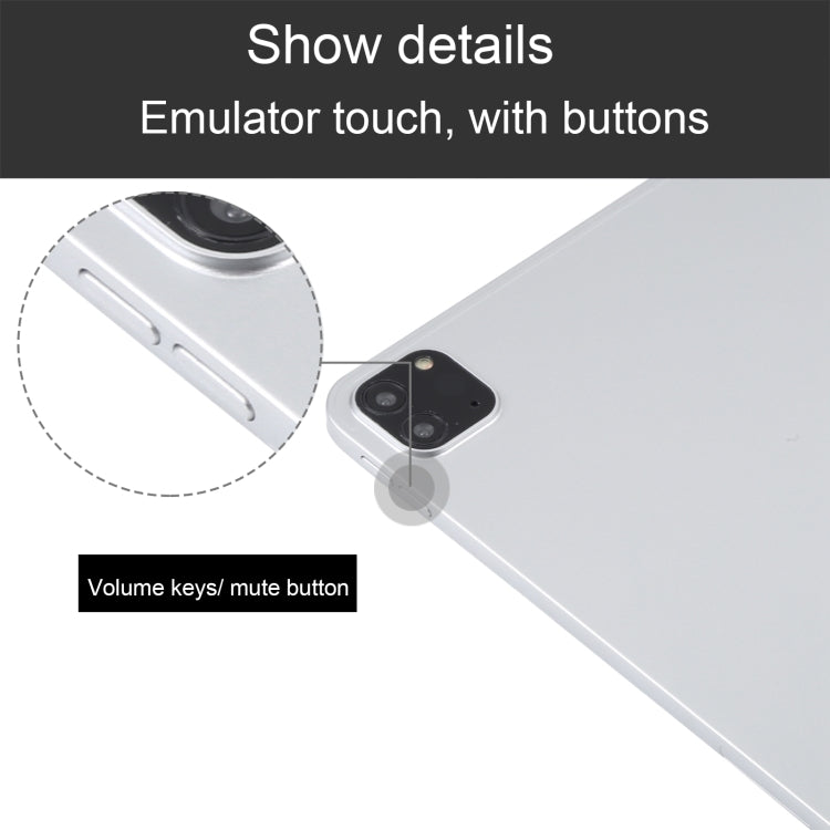 For iPad Pro 12.9 2022 Black Screen Non-Working Fake Dummy Display Model (Silver) - For iPhone & iPad by buy2fix | Online Shopping UK | buy2fix
