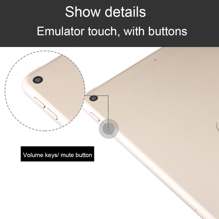 For iPad Mini 5 Color Screen Non-Working Fake Dummy Display Model (Gold) - For iPhone & iPad by buy2fix | Online Shopping UK | buy2fix