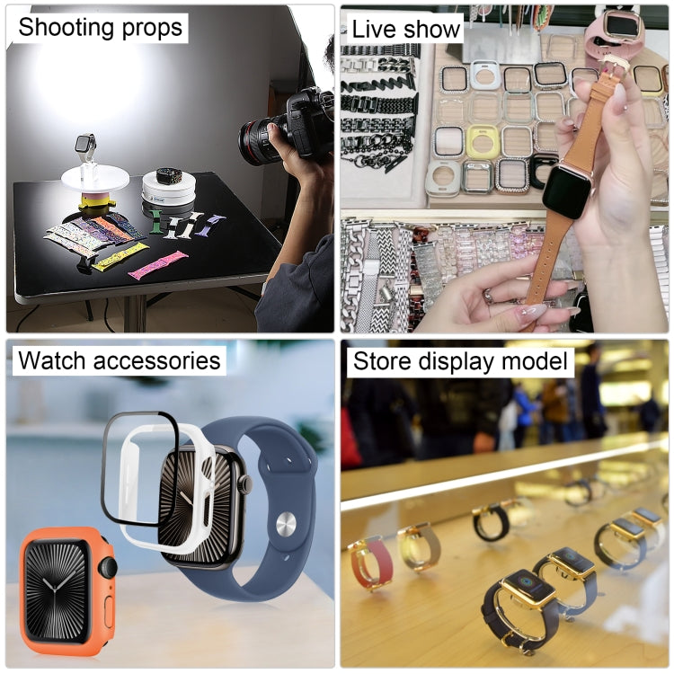 For Apple Watch Series 10 46mm Black Screen Non-Working Fake Dummy Display Model (Black) - Watch Model by buy2fix | Online Shopping UK | buy2fix