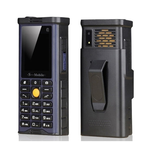 S-G8800 Triple Proofing Elder Phone, Waterproof Shockproof Dustproof, 2400mAh Battery, 2.2 inch, 21 Keys, LED Flashlight, FM, Quad SIM, with Antenna(Blue) - Others by buy2fix | Online Shopping UK | buy2fix