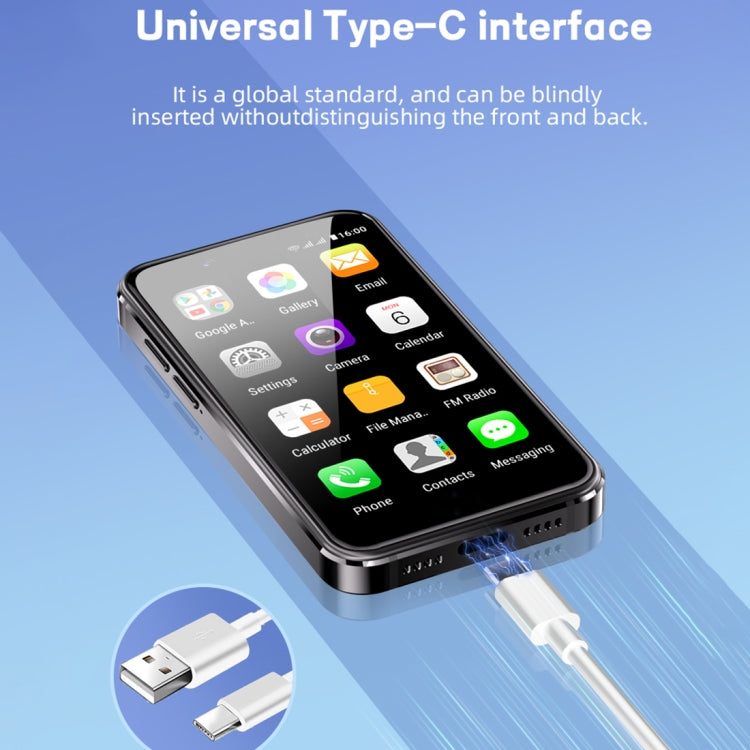 SOYES i14 Mini Smart Card Phone, 2GB+32GB, 3.0 inch Android 8.1 MTK6580 Quad Core 1.3GHz, Network: 3G, Dual SIM, Global Version with Google Play(White) by SOYES