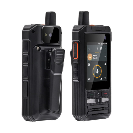 UNIWA F80S Walkie Talkie Rugged Phone, 1GB+8GB, Waterproof Dustproof Shockproof, 5300mAh Battery, 2.4 inch Android 10 Spreadtrum SL8541E Quad Core up to 1.4GHz, Network: 4G, Dual SIM, PoC, SOS (Black) by UNIWA