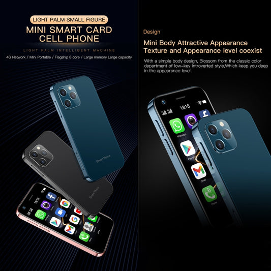 SOYES XS12 Pro, 4GB+32GB, 3.0 inch Android 10.0 MTK6750 Octa Core, Bluetooth, WiFi, FM, OTG, Network: 4G, Dual SIM, Support Google Play (Blue) by SOYES