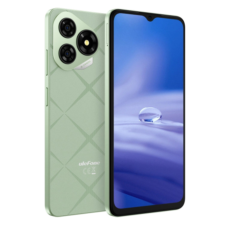 Ulefone Note 19, 3GB+32GB, Face ID & Side Fingerprint, 6.56 inch Android 14 Go Unisoc T603 Octa Core, Network: 4G, Dual SIM, OTG (Green) - Ulefone by Ulefone | Online Shopping UK | buy2fix