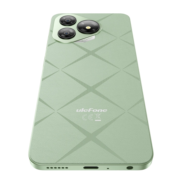 Ulefone Note 19, 3GB+32GB, Face ID & Side Fingerprint, 6.56 inch Android 14 Go Unisoc T603 Octa Core, Network: 4G, Dual SIM, OTG (Green) - Ulefone by Ulefone | Online Shopping UK | buy2fix