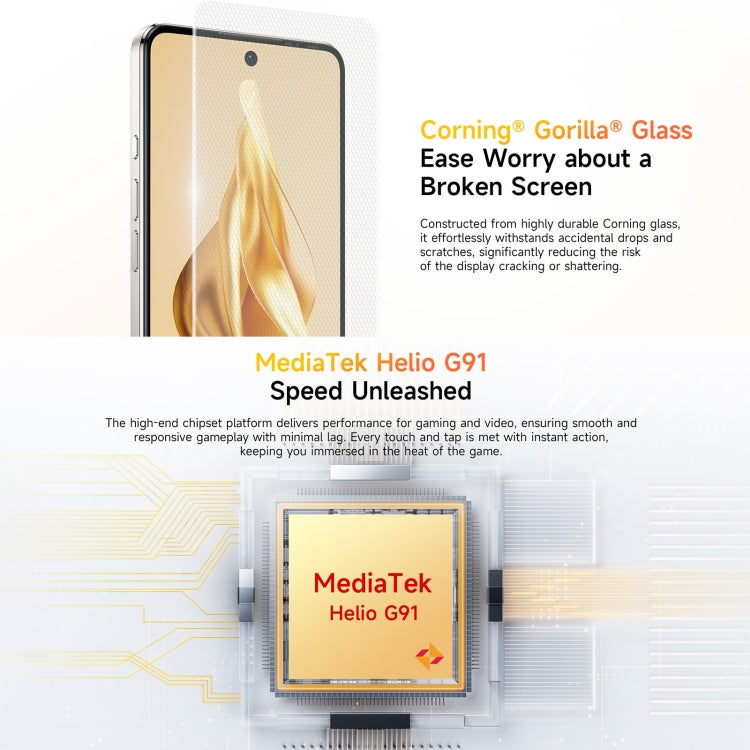 Ulefone Note 18 Pro, 6GB+256GB, Face ID & Side Fingerprint, 6.78 inch Android 14 MediaTek Helio G91 MTK6769 Octa Core, Network: 4G, Dual SIM, OTG, NFC (Lustrous Black) - Ulefone by Ulefone | Online Shopping UK | buy2fix