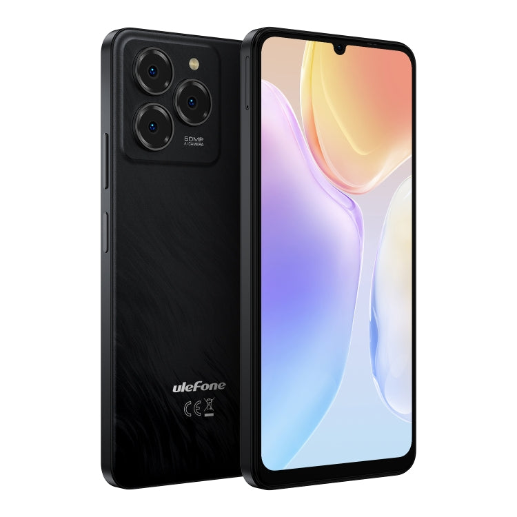 Ulefone Note 20 Pro, 4GB+128GB, Face ID & Side Fingerprint, 6000mAh, 6.75 inch Android 14 Unisoc T606 Octa Core, Network: 4G, Dual SIM, OTG (Satin Black) - Ulefone by Ulefone | Online Shopping UK | buy2fix