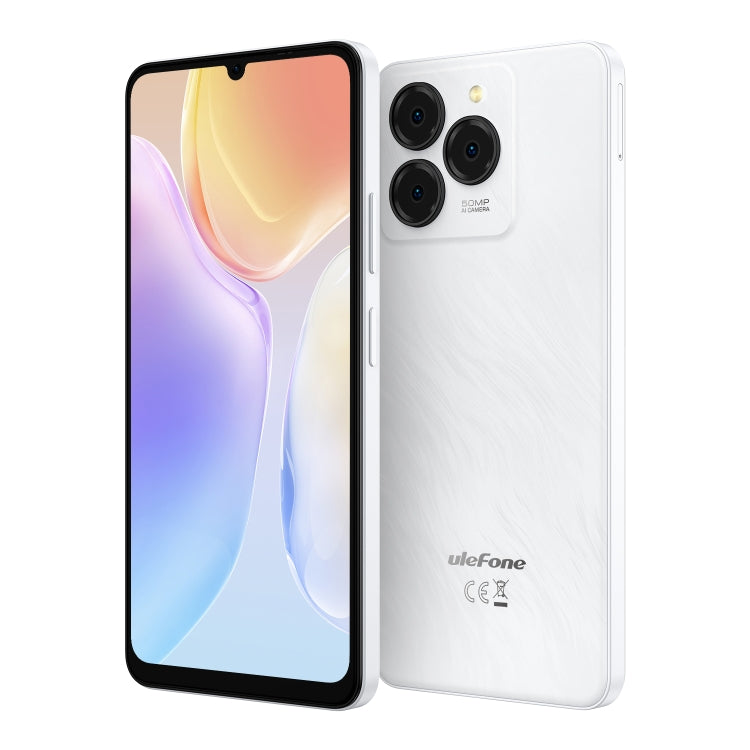 Ulefone Note 20 Pro, 4GB+128GB, Face ID & Side Fingerprint, 6000mAh, 6.75 inch Android 14 Unisoc T606 Octa Core, Network: 4G, Dual SIM, OTG (Ribbons White) - Ulefone by Ulefone | Online Shopping UK | buy2fix