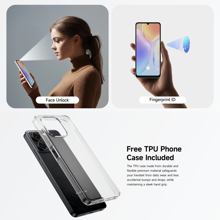 Ulefone Note 20 Pro, 4GB+256GB, Face ID & Side Fingerprint, 6000mAh, 6.75 inch Android 14 Unisoc T606 Octa Core, Network: 4G, Dual SIM, OTG (Satin Black) - Ulefone by Ulefone | Online Shopping UK | buy2fix