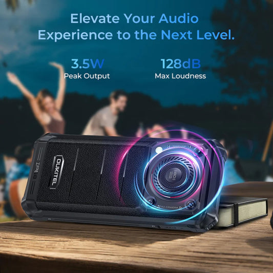 Oukitel WP36 Pro, 6GB+256GB, IP68/IP69K, Fingerprint Identification, 10600mAh, 6.52 inch MediaTek MT8788 Octa Core, NFC, OTG, Network: 4G (Black) - OUKITEL by OUKITEL | Online Shopping UK | buy2fix