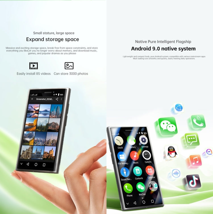 SOYES S24 Pro, 2GB+16GB, 3.0 inch Android 9.0 MTK6580 Quad Core, Bluetooth, WiFi, Network: 3G, Dual SIM (Pink) by SOYES