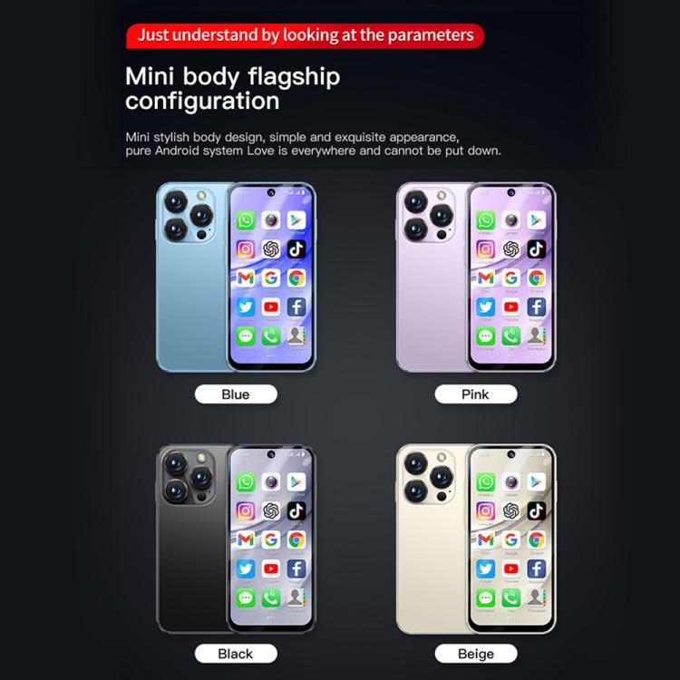 SOYES XS19 Pro, 3GB+32GB, 3.8 inch Android 12.0 MTK6762 Quad Core, Network: 4G, Dual SIM, GPS, OTG, Support Google Play Store (Black) - SOYES by SOYES | Online Shopping UK | buy2fix