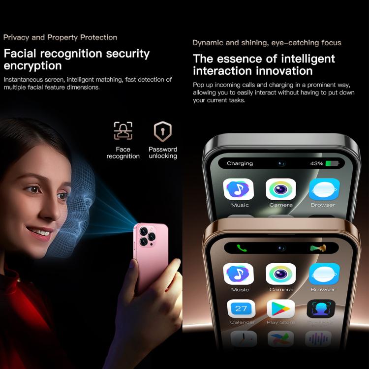 SOYES ONEMYTH M16 Pro, 2GB+16GB, 4.0 inch Android 10.0 MTK6580 Quad Core, Network: 3G, Dual SIM (Gold) - SOYES by SOYES | Online Shopping UK | buy2fix