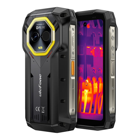 Ulefone Armor Mini 20T Pro, Thermal Imaging, 8GB+256GB, IP68/IP69K Rugged Phone, 4.7 inch Android 14 MediaTek Dimensity 6300 5G Octa Core, Network: 5G, NFC, OTG (Mecha Black) - Ulefone by Ulefone | Online Shopping UK | buy2fix