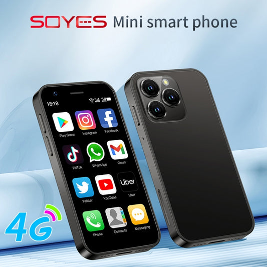 SOYES XS16, 3GB+64GB, 3.0 inch Android 10.0 MTK6737 Quad Core, Bluetooth, WiFi, Network: 4G, Dual SIM, Support Google Play Store (Black) by SOYES