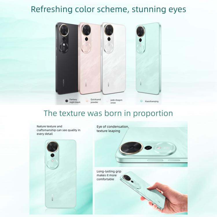 Honor Play 70 Plus, 12GB+256GB, Side Fingerprint, 6.77 inch MagicOS 9.0 Snapdragon 6s Gen 3 Octa Core, Network: 5G, NFC, OTG, Not Support Google Play (Cyan) - Honor by HONOR | Online Shopping UK | buy2fix