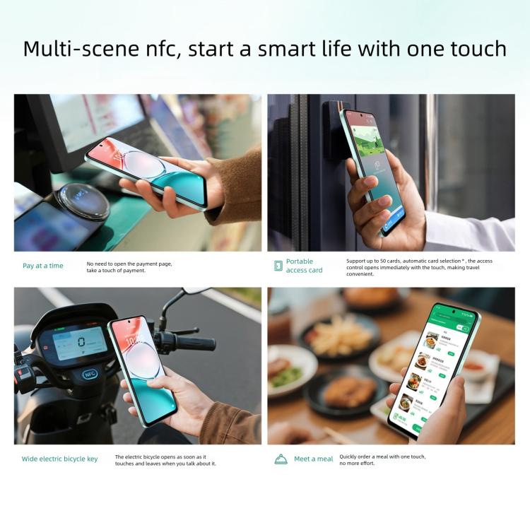 Honor Play 70 Plus, 12GB+256GB, Side Fingerprint, 6.77 inch MagicOS 9.0 Snapdragon 6s Gen 3 Octa Core, Network: 5G, NFC, OTG, Not Support Google Play (Cyan) - Honor by HONOR | Online Shopping UK | buy2fix