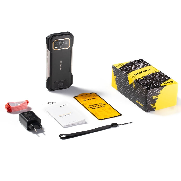 Ulefone Armor 27 Pro Rugged Phone, 12GB+256GB, Night Vision, 10600mAh, 6.78 inch Android 14 MediaTek Dimensity 6300 Octa Core, Network: 5G, NFC (Black) by Ulefone