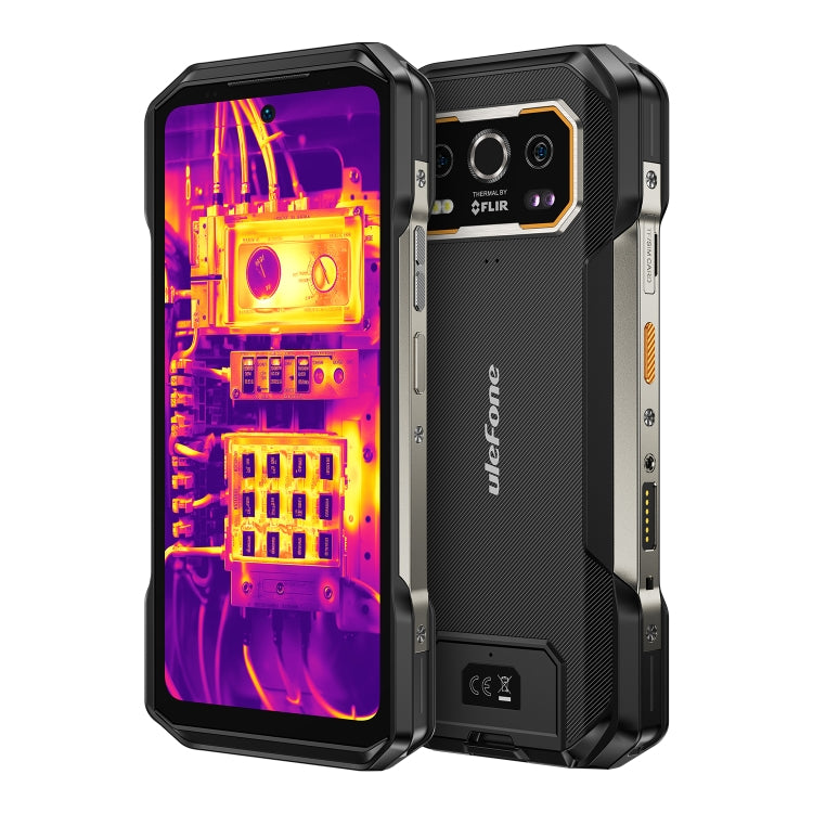 Ulefone Armor 27T Pro Rugged Phone, Thermal Imaging, 12GB+256GB, Night Vision, 10600mAh, 6.78 inch Android 14 MediaTek Dimensity 6300 Octa Core, Network: 5G, NFC (Black) - Ulefone by buy2fix | Online Shopping UK | buy2fix