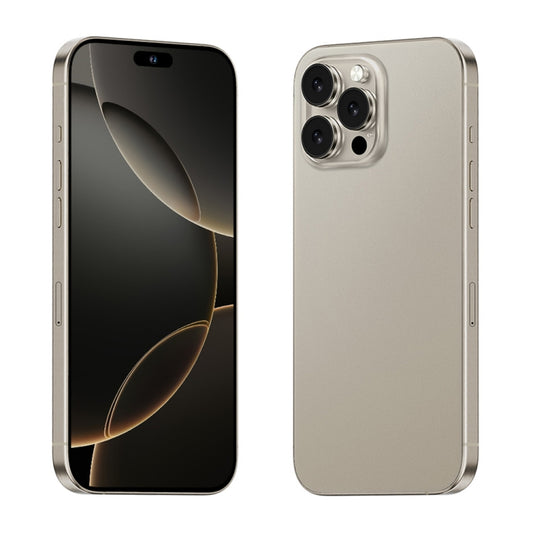 i16 Pro Max / A08, 3GB+32GB, 6.73 inch Screen, Face Identification, Android 8.1 MTK6753 Octa Core, Network: 3G, Dual SIM, UK Plug (Grey) - by buy2fix | Online Shopping UK | buy2fix