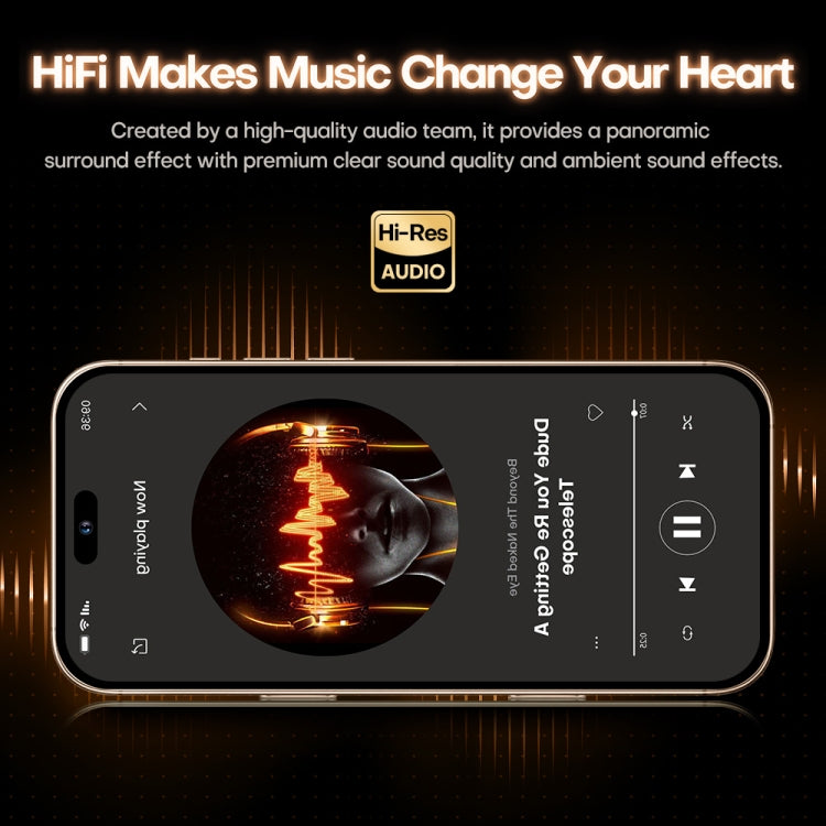 i16 Pro Max / A08A, 3GB+64GB, 6.73 inch Screen, Face Identification, Android 8.1 MTK6753 Octa Core, Network: 4G, Dual SIM, EU Plug (Gold) - by buy2fix | Online Shopping UK | buy2fix