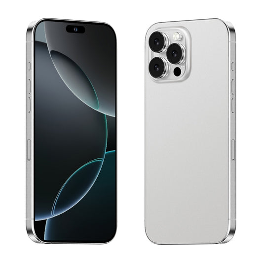 i16 Pro Max / A08A, 3GB+64GB, 6.73 inch Screen, Face Identification, Android 8.1 MTK6753 Octa Core, Network: 4G, Dual SIM, UK Plug (White) - by buy2fix | Online Shopping UK | buy2fix