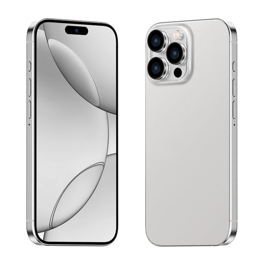 i16 Pro Max / Q5A, 6GB+128GB, 6.5 inch Screen, Face Identification, Android 10 MTK6762 Octa Core, OTG, NFC, Network: 4G, Dual SIM, EU Plug (White) - by buy2fix | Online Shopping UK | buy2fix