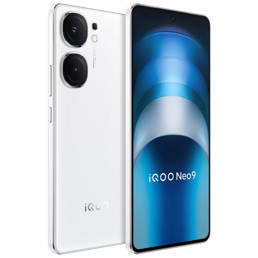 vivo iQOO Neo9, Dual Back Cameras, 16GB+512GB, Face ID / Fingerprint Identification, 6.78 inch Android 14 OriginOS 4 Snapdragon 8 Gen 2 Octa Core, OTG, NFC, Network: 5G, Support Google Play (White) by vivo