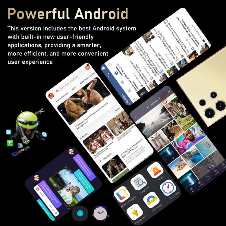 S24 Ultra / M106, 3GB+64GB, Face ID Identification, 6.75 inch Android 8.1 MTK6753 Octa Core, Network: 4G, Dual SIM (Black) - by buy2fix | Online Shopping UK | buy2fix