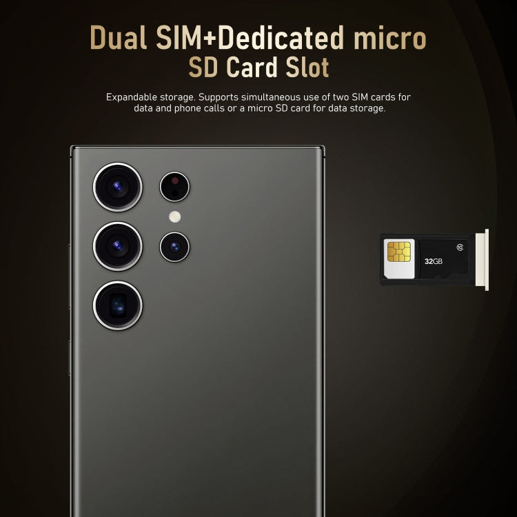 S24 Ultra / M106, 3GB+64GB, Face ID Identification, 6.75 inch Android 8.1 MTK6753 Octa Core, Network: 4G, Dual SIM (Black) - by buy2fix | Online Shopping UK | buy2fix