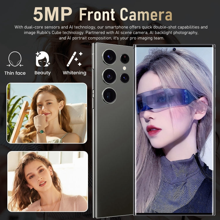 S24 Ultra / M106, 3GB+64GB, Face ID Identification, 6.75 inch Android 8.1 MTK6753 Octa Core, Network: 4G, Dual SIM (Black) - by buy2fix | Online Shopping UK | buy2fix