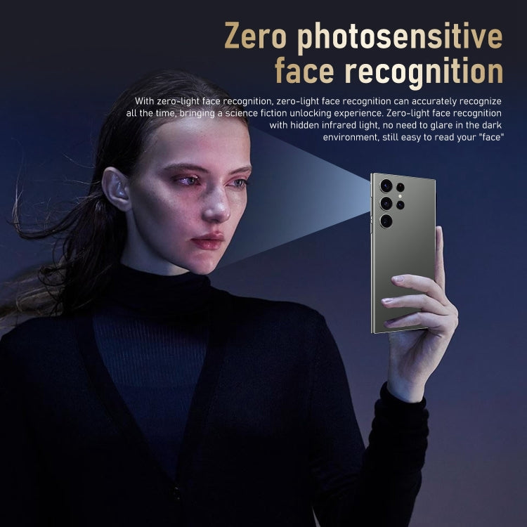 S24 Ultra / M106, 3GB+64GB, Face ID Identification, 6.75 inch Android 8.1 MTK6753 Octa Core, Network: 4G, Dual SIM (Black) - by buy2fix | Online Shopping UK | buy2fix