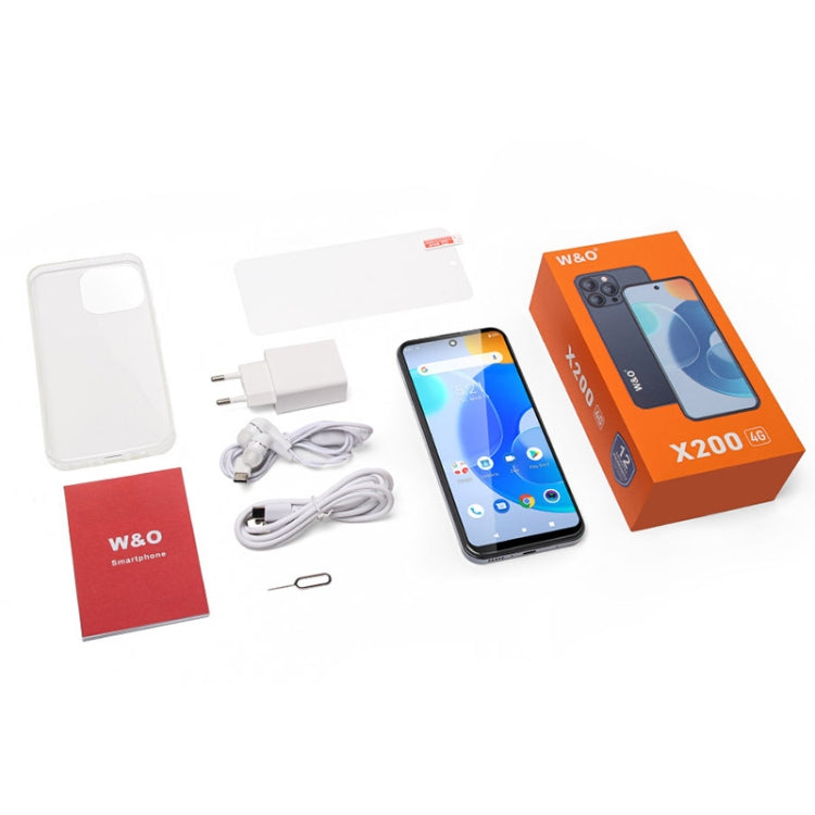 W&O X200, 3GB+32GB, 6.528 inch Android 10 Mediatek MT6739 Quad Core, Network: 4G (Grey) by buy2fix