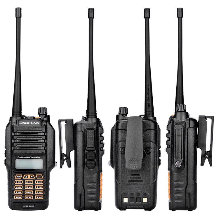 BaoFeng BF-UV9R Plus 10W Waterproof Dual Band Radio Handheld Antenna Walkie Talkie, EU Plug - Handheld Walkie Talkie by BAOFENG | Online Shopping UK | buy2fix