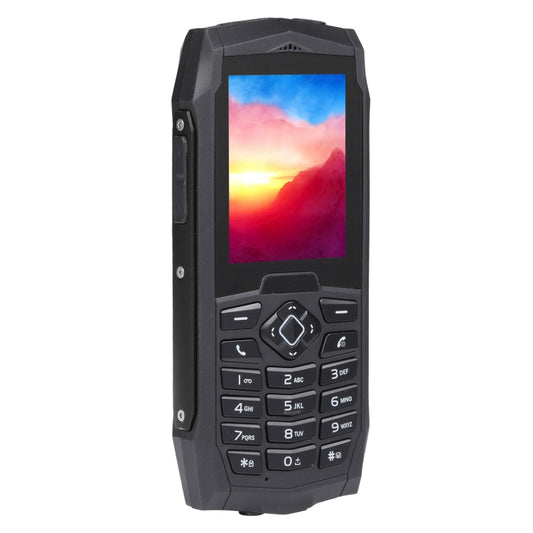 Rugtel R1D Rugged Phone, IP68 Waterproof Dustproof Shockproof, 2.4 inch, MTK6261D, 2000mAh Battery, Loud Box Speaker, FM, Network: 2G, Dual SIM (Black) by Rugtel