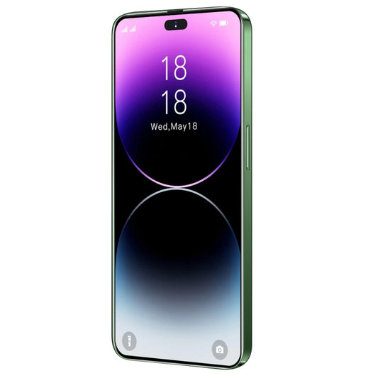 i14 Pro Max / H208A, 3GB+32GB, 6.5 inch Dynamic Island Screen, Face Identification, Android 8.1 MTK6753 Octa Core, Network: 4G (Green) by buy2fix