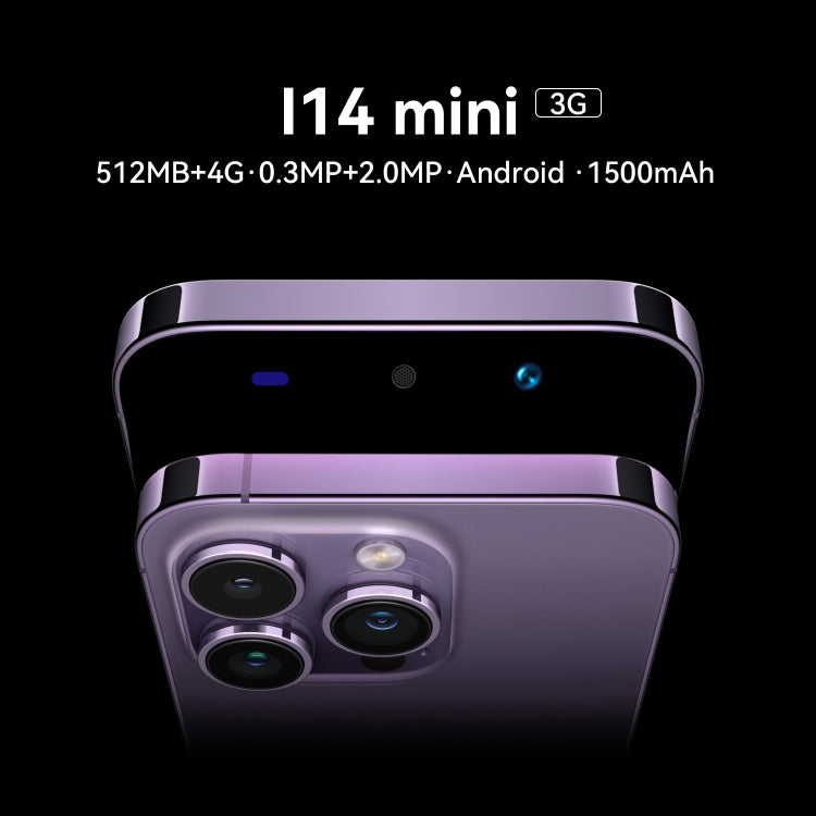 i14 mini HRDP5, 512MB+4GB, 5.0 inch Screen, Face Identification, Android 5.0 MTK6572 Dual Core, Network: 3G (Gold) - by buy2fix | Online Shopping UK | buy2fix