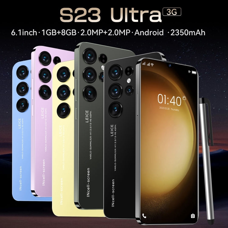 S23 Ultra N88, 1GB+8GB, 6.1 inch Screen, Face Identification, Android 9.0 MTK6580A Quad Core, Network: 3G, GPS(Dark Green) - by buy2fix | Online Shopping UK | buy2fix