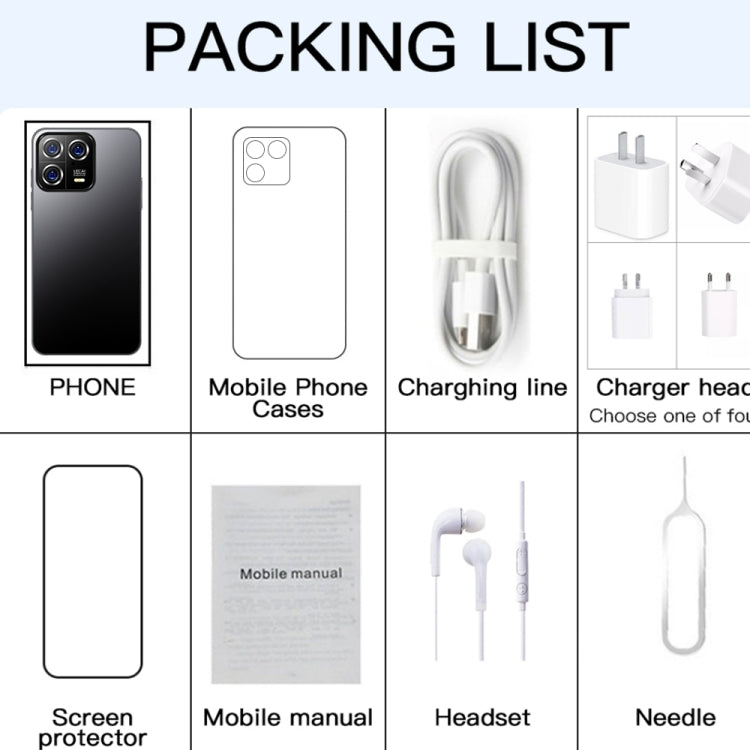 M13Pro / B52, 1GB+16GB, 6.5 inch, Face Identification, Android 8.1 MTK6580A Quad Core, Network: 3G, OTG (Sky Blue) by buy2fix