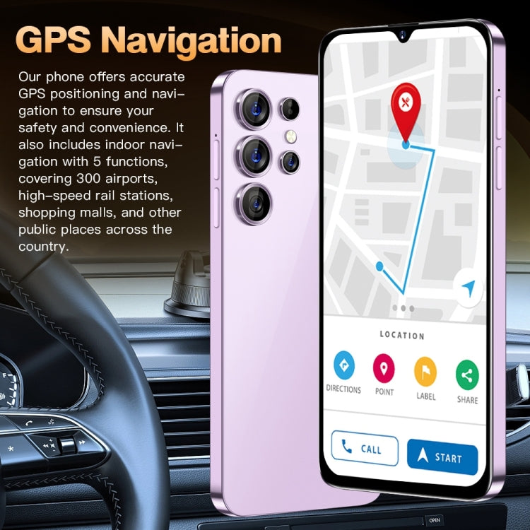 S23Ultra5G / B51, 2GB+16GB, 6.5 inch, Face Identification, Android 8.1 MTK6580A Quad Core, Network: 3G, OTG (Purple) - by buy2fix | Online Shopping UK | buy2fix