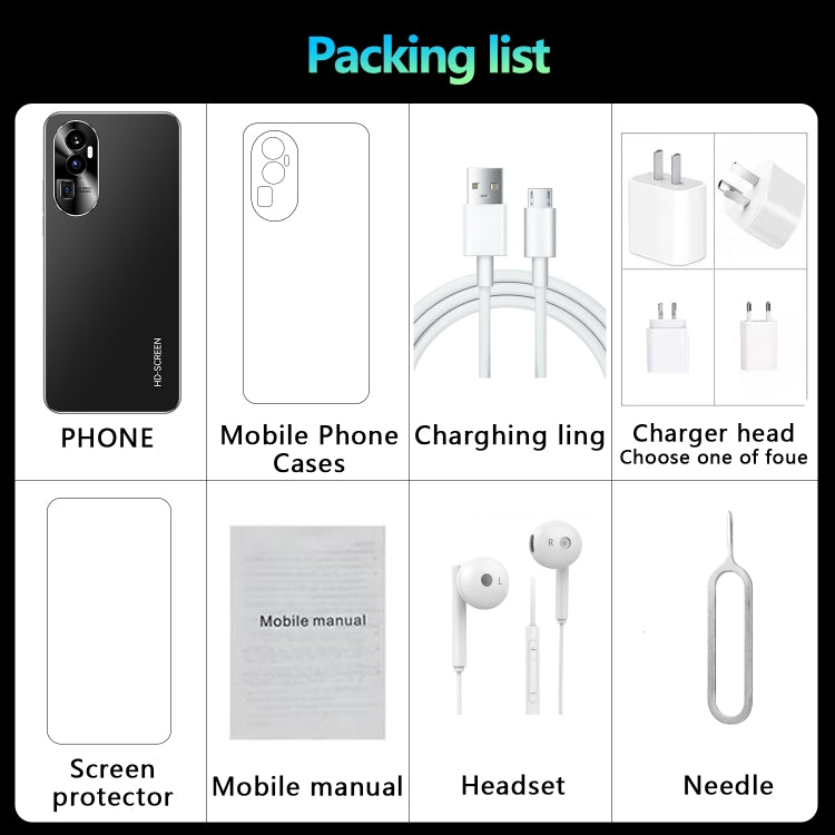 Rino10 / DP15, 1GB+8GB, 5.0 inch Screen, Face Identification, Android 8.1 MTK6580M Quad Core, Network: 3G, Dual SIM(Black) by buy2fix