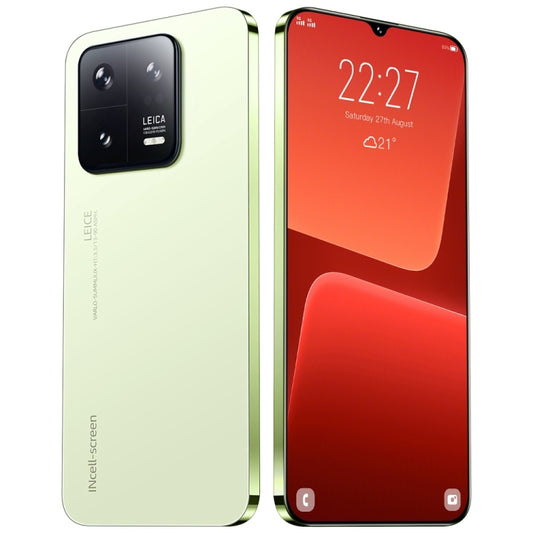 M13 Pro / X22, 2GB+16GB, 6.5 inch Screen, Face Identification, Android 9.1 MTK6580A Quad Core, Network: 3G, Dual SIM (Green) by buy2fix